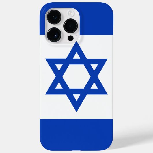 Israel-Flagge Case-Mate iPhone Hülle (Rückseite)