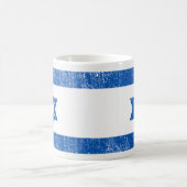 Israel-Flagge - David-Stern - Ich stehe mit Israel Kaffeetasse (Mittel)