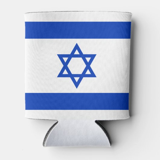 Israel-Flagge Dosenkühler (Vorderseite)