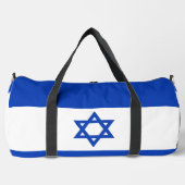 Israel-Flagge Duffle Bag (Vorderseite)