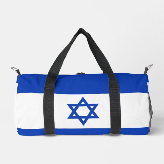 Israel-Flagge Duffle Bag (Vorderseite)