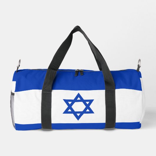 Israel-Flagge Duffle Bag (Rückseite)