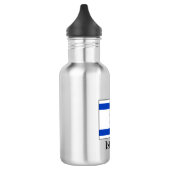 Israel-Flagge Edelstahlflasche (Links)