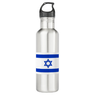 Israel-Flagge Edelstahlflasche