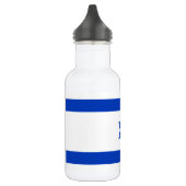 Israel-Flagge Edelstahlflasche (Links)