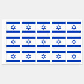 Israel-Flagge Etiketten (Blatt)