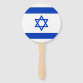 Israel-Flagge Fächer (Rückseite)