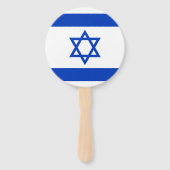 Israel-Flagge Fächer (Vorderseite)
