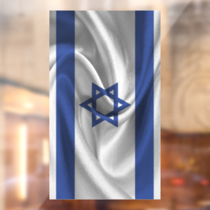 Israel-Flagge Fensteraufkleber