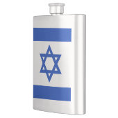 Israel-Flagge Flachmann (Links)