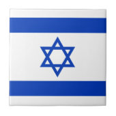 Israel-Flagge Fliese (Vorderseite)