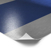 Israel-Flagge Fotodruck (Ecke)