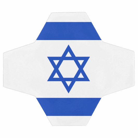 Israel-Flagge Fußball (Flach)