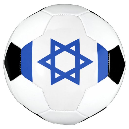 Israel-Flagge Fußball (Gedreht)