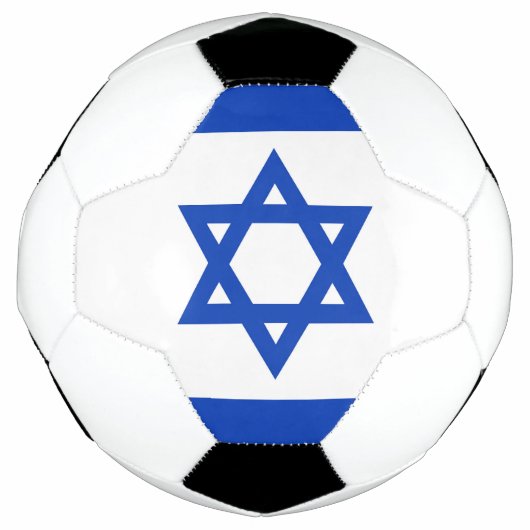Israel-Flagge Fußball (Vorderseite)