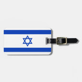 Israel-Flagge Gepäckanhänger (Vorderseite horizontal)