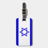 Israel-Flagge Gepäckanhänger (Vorderseite vertikal)
