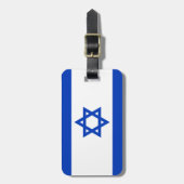 Israel-Flagge Gepäckanhänger (Vorderseite vertikal)