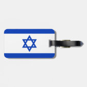 Israel-Flagge Gepäckanhänger (Rückseite horizontal)