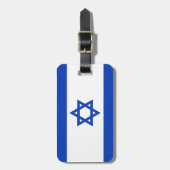 Israel-Flagge Gepäckanhänger (Vorderseite vertikal)