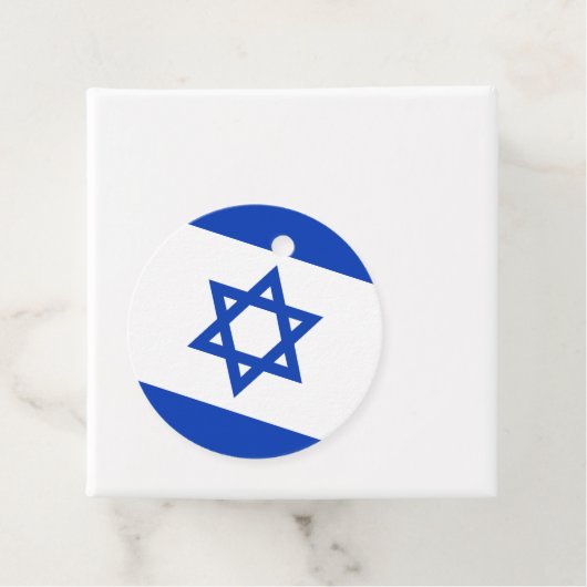 Israel-Flagge Geschenkanhänger (Beispiel)