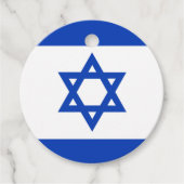 Israel-Flagge Geschenkanhänger (Vorderseite)