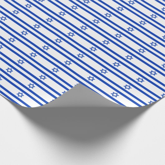 Israel-Flagge Geschenkpapier (Ecke)