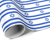 Israel-Flagge Geschenkpapier (Rolleneckpunkt)