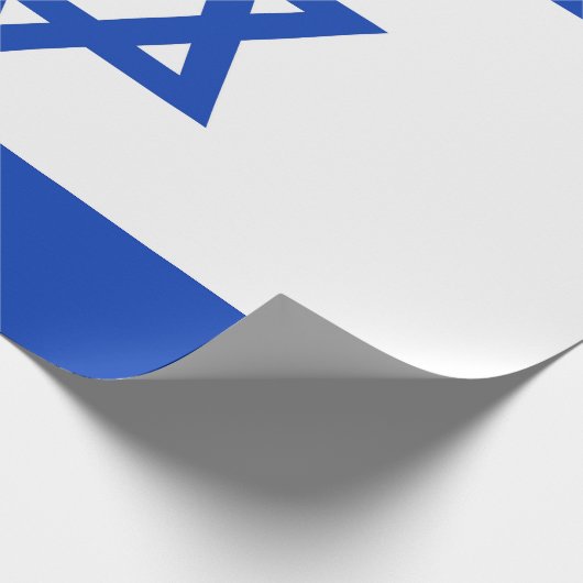 Israel-Flagge Geschenkpapier (Ecke)