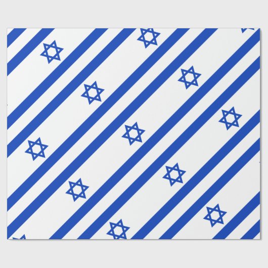 Israel-Flagge Geschenkpapier (Flach)