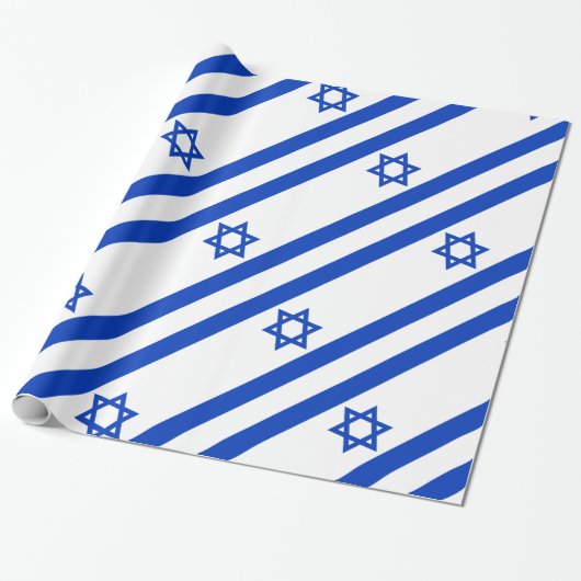 Israel-Flagge Geschenkpapier (Ungerollt)
