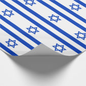 Israel-Flagge Geschenkpapier (Ecke)