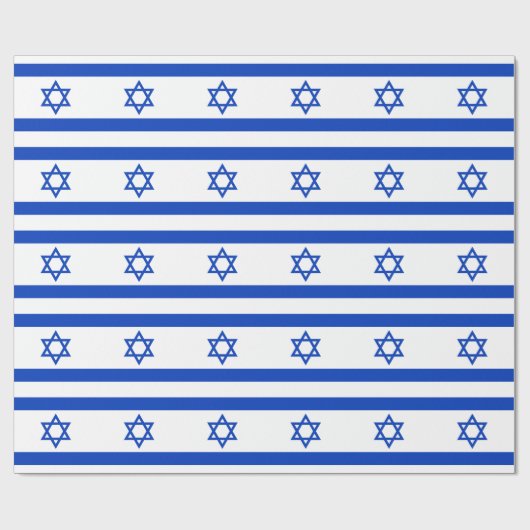 Israel-Flagge Geschenkpapier (Flach)