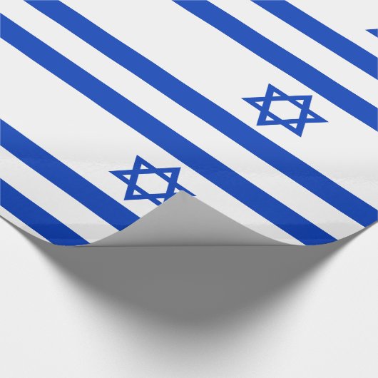 Israel-Flagge Geschenkpapier (Ecke)