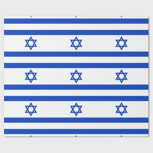 Israel-Flagge Geschenkpapier (Flach)