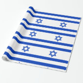 Israel-Flagge Geschenkpapier (Ungerollt)