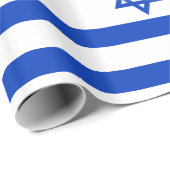 Israel-Flagge Geschenkpapier (Rolleneckpunkt)