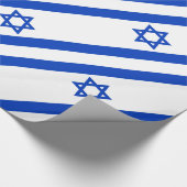 Israel-Flagge Geschenkpapier (Ecke)