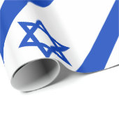Israel-Flagge Geschenkpapier (Rolleneckpunkt)