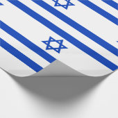 Israel-Flagge Geschenkpapier (Ecke)