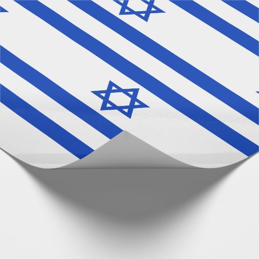 Israel-Flagge Geschenkpapier (Ecke)