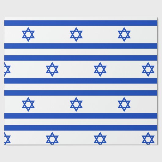 Israel-Flagge Geschenkpapier (Flach)
