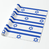 Israel-Flagge Geschenkpapier (Ungerollt)