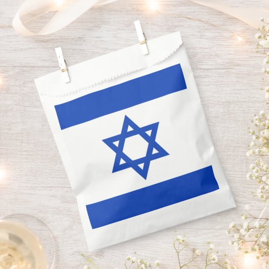 Israel-Flagge Geschenktütchen (Ausgeschnitten)