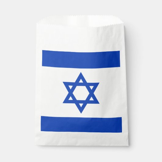 Israel-Flagge Geschenktütchen (Vorderseite)