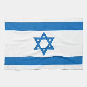 Israel-Flagge Geschirrtuch
