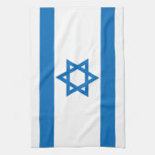 Israel-Flagge Geschirrtuch (Vertikal)