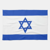 Israel-Flagge Geschirrtuch (Horizontal)