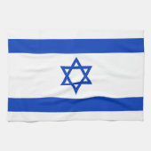Israel-Flagge Geschirrtuch (Horizontal)