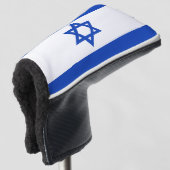 Israel-Flagge Golf Headcover (3/4 Vorderseite)